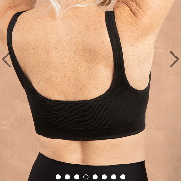 Truekind Everyday Throw-on Wireless Bralette Black - Picture 4 of 5